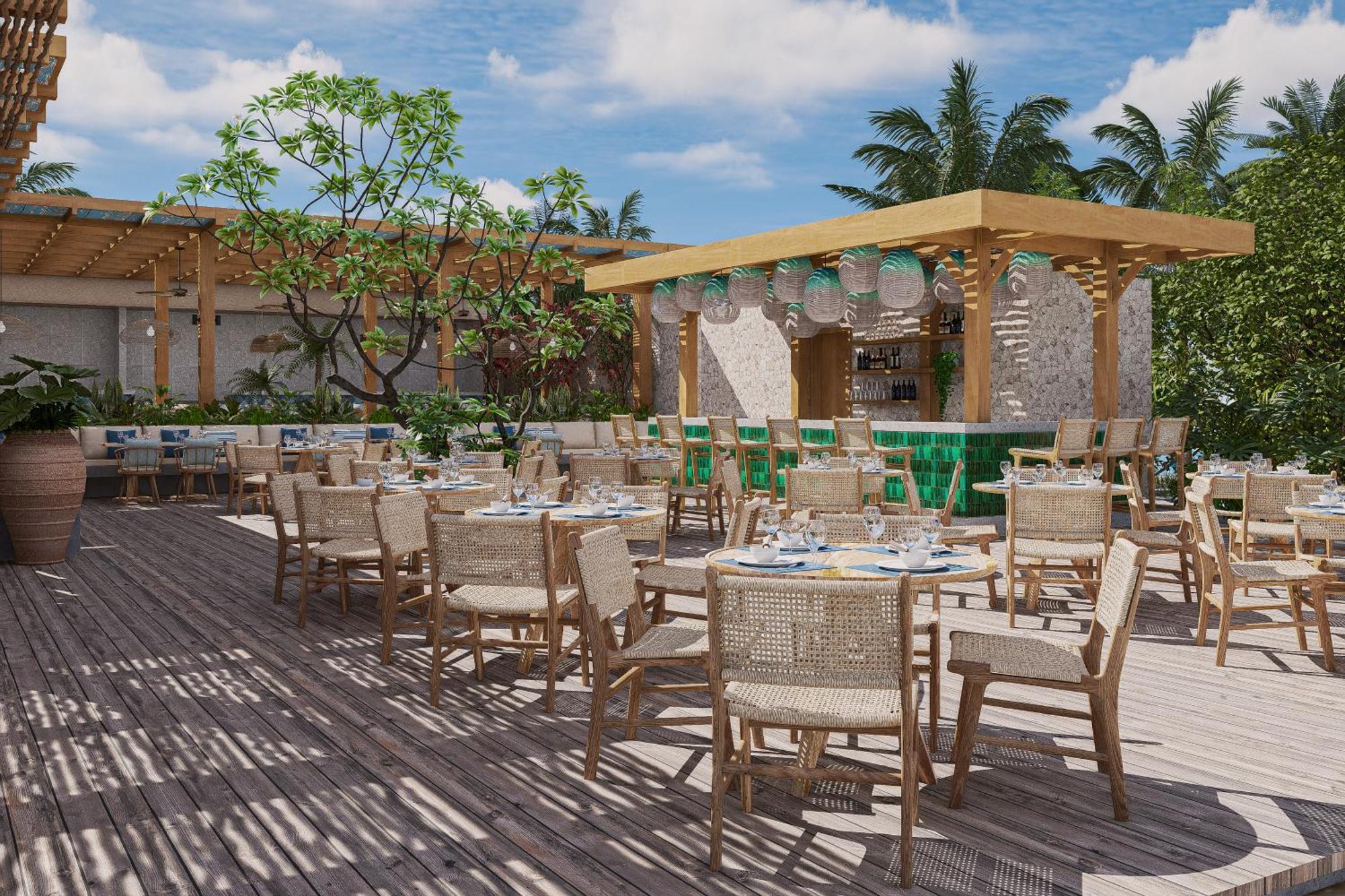 Melia Bali Hotel Nusa Dua  Bagian luar foto The Deck