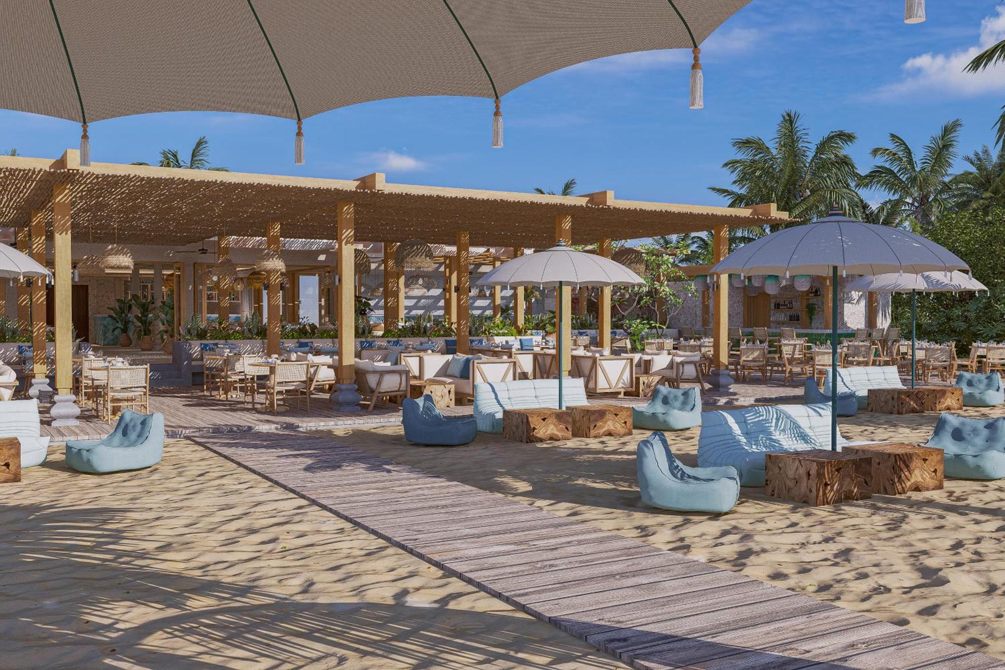 Melia Bali Hotel Nusa Dua  Bagian luar foto Beach Club