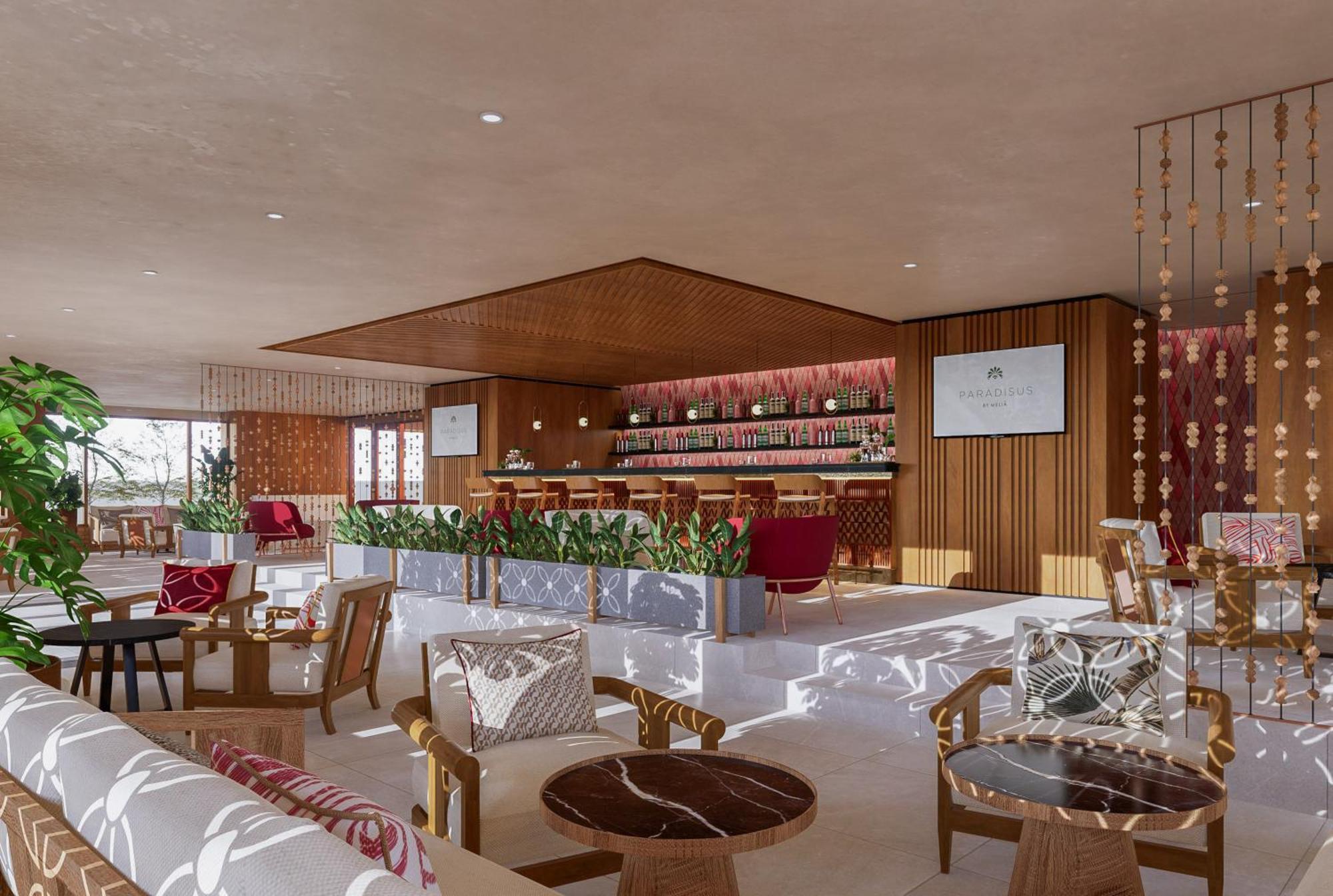 Melia Bali Hotel Nusa Dua  Bagian luar foto The interior of the lounge